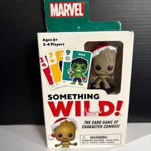 Something Wild Card Game with Groot Figure